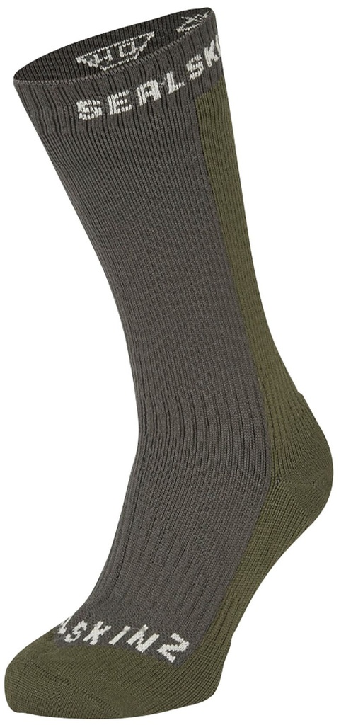 SealSkinz Starston - wasserdichte Socken für kaltes Wetter - oliv - S