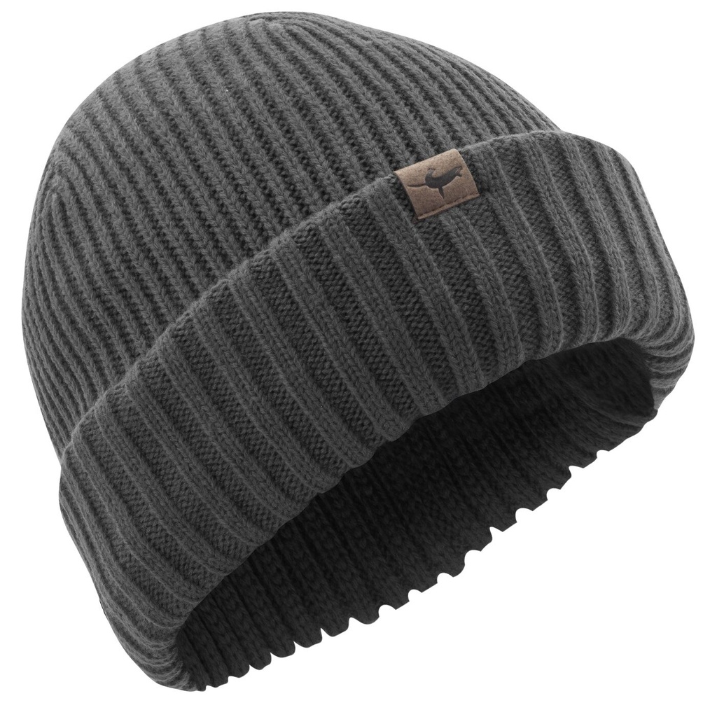 Sealskinz Wasserfeste Kaltwetter Rollmütze - grau - L/XL
