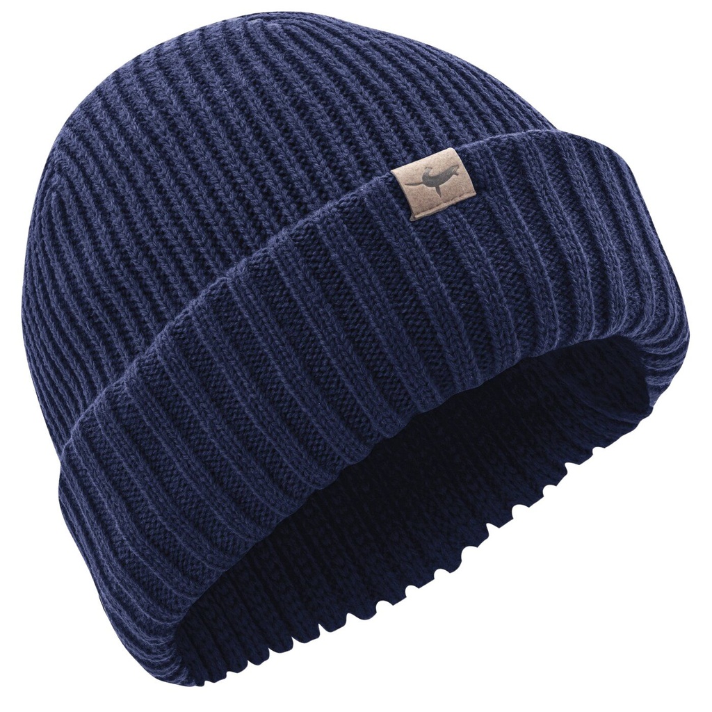 Sealskinz Wasserfeste Kaltwetter Rollmütze - navyblau - L/XL