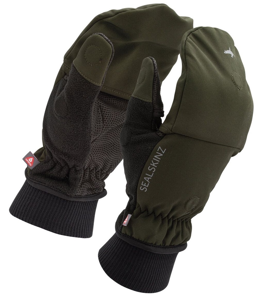 Sealskinz Windfeste Kaltwetter Convertible Fäustlinge - XXL