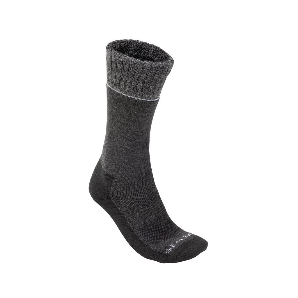 Sealskinz Solo Schnelltrocknende MID Socken Knielang - schwarz - XL