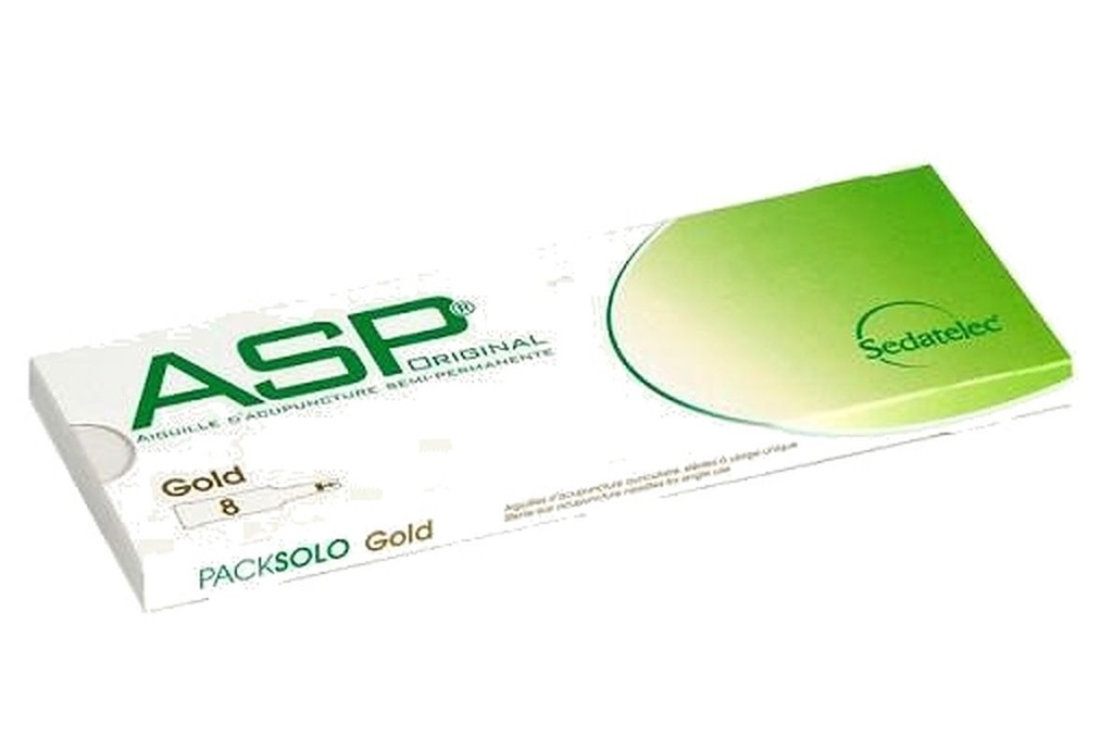 ASP Original GOLD 8 Ohrakupunkturnadeln