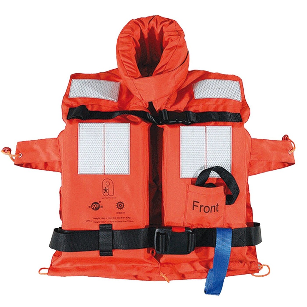 SOLAS/MED Rettungsweste Feststoff Kinder 90N