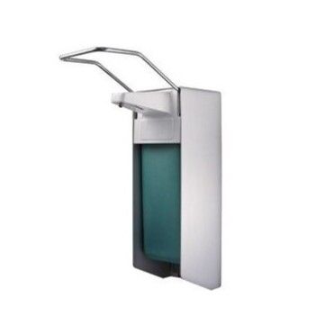Wandspender Universal - 500 ml mit langem Armhebel und Edelstahlpumpe