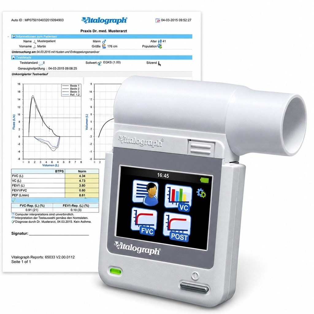 Neues Vitalograph micro Spirometer