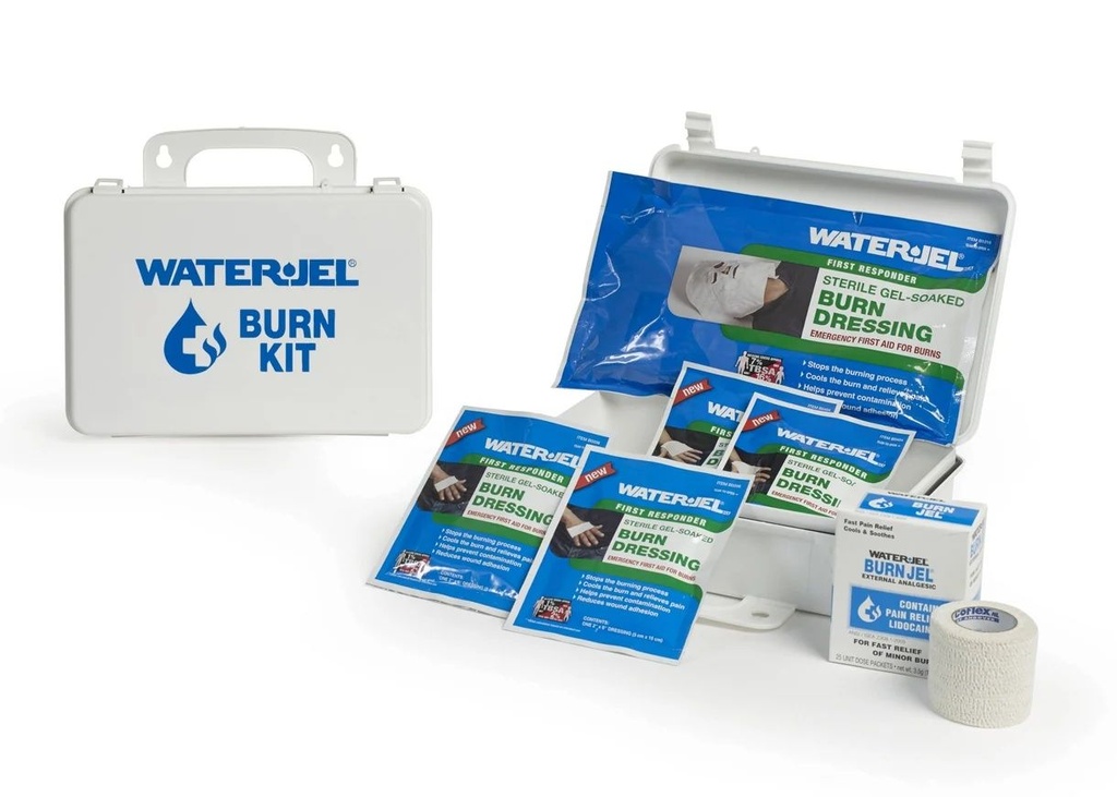 Waterjel Verbrennungs-Set Küche