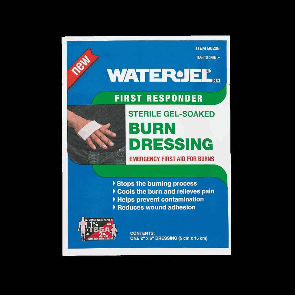 WaterJel HA First Responder Kompresse, 5x15cm
