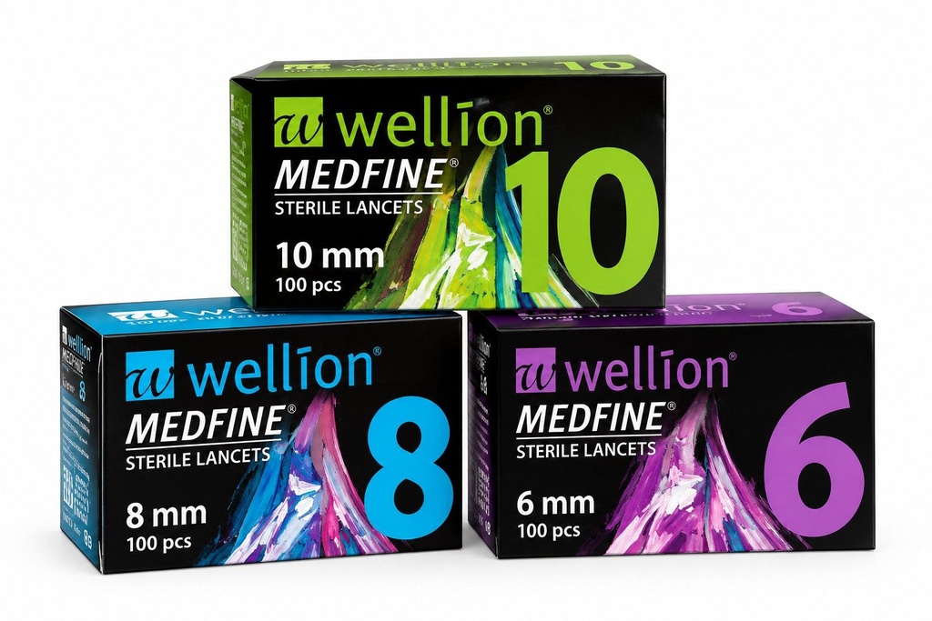 Wellion Medfine Plus Pennadeln - 8mm