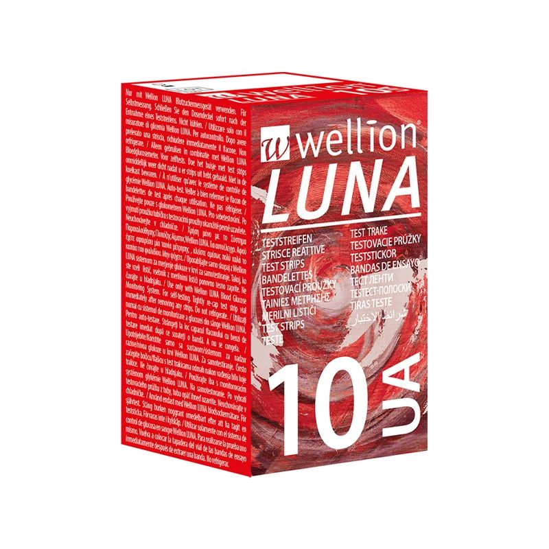 Wellion Luna Harnsäure-Teststreifen 10Stk