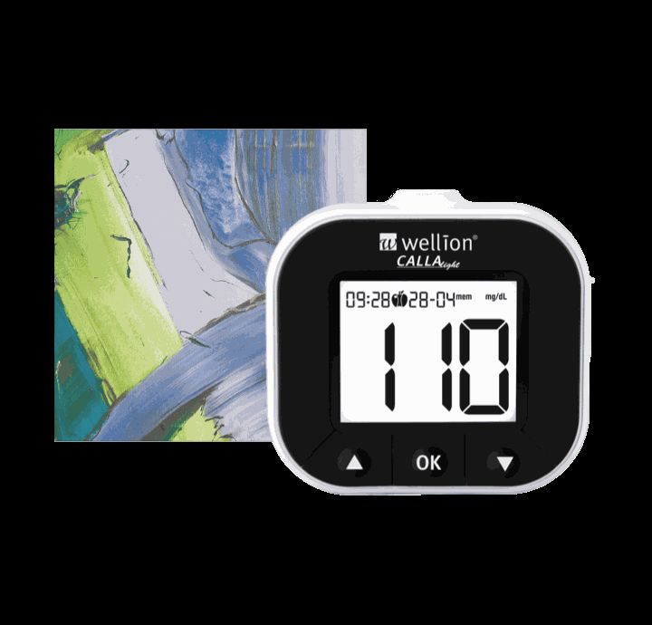 Wellion Calla light Blutzuckermessgerät SET mmol