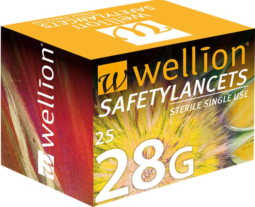 Wellion Sicherheitslanzetten 28G - 200 Stück