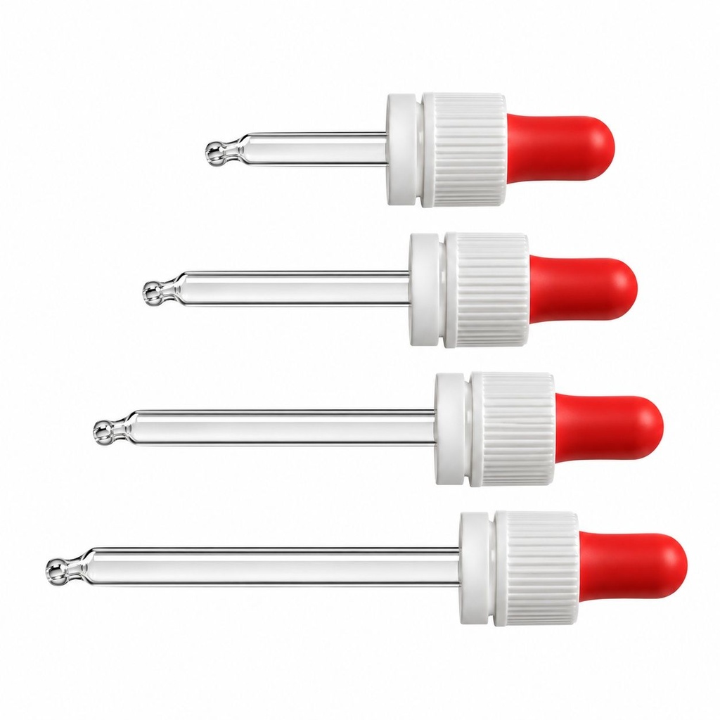 Pipetten-Monturen - Passend zu 20 ml Flaschen - 10 Stück
