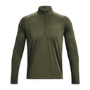 Under Armour Tactical Tech Shirt  mit Reissverschluss, langarm, steingrauoliv - S