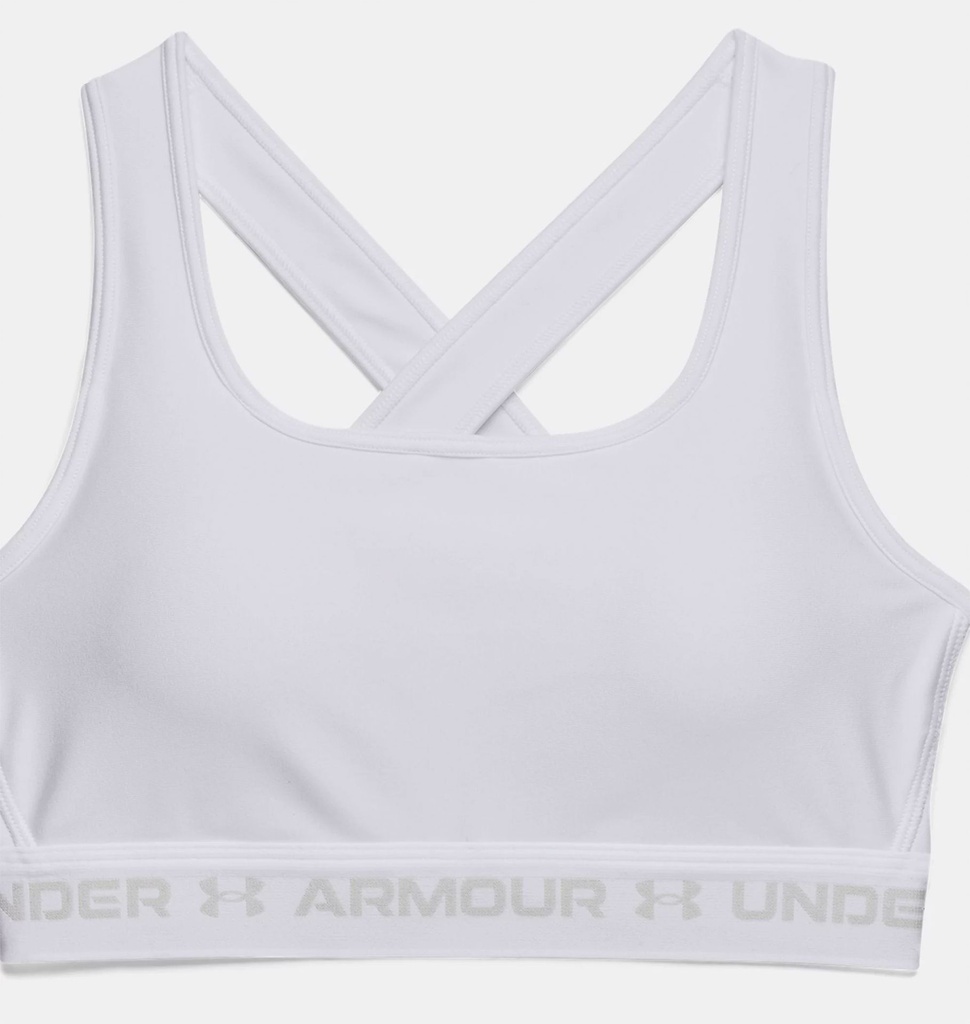 Under Armour Sport-BH Crossback Mid - weiss - M