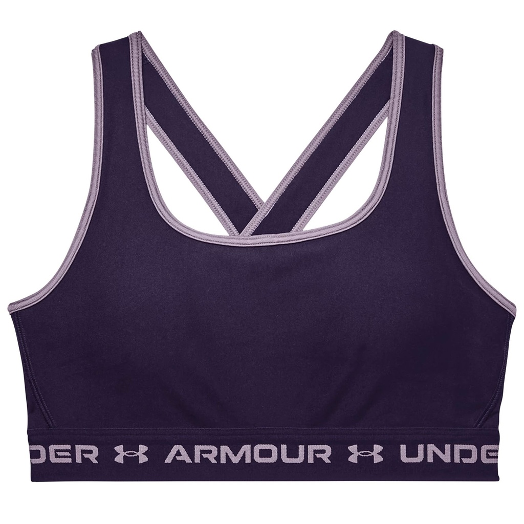 Under Armour Sport-BH Crossback Mid - violett - L