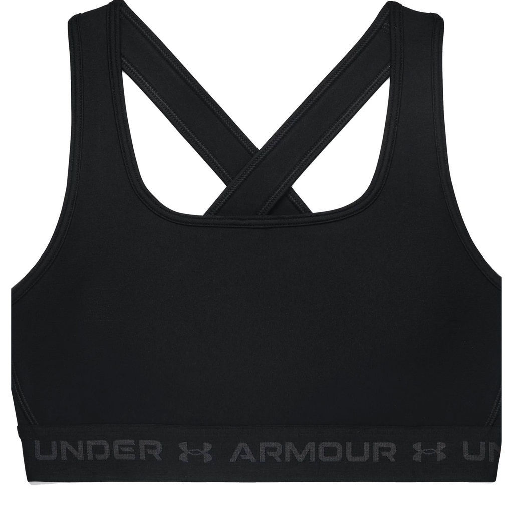 Under Armour Sport-BH Crossback Mid - schwarz - M