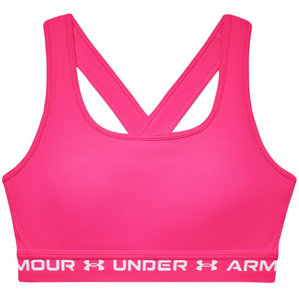 Under Armour Sport-BH Crossback Mid - pink - XS