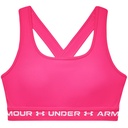 Under Armour Sport-BH Crossback Mid - pink - XS