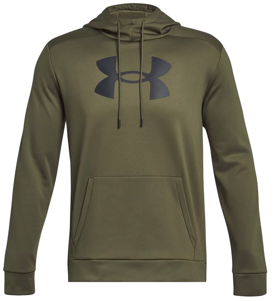 Under Armour Fleece Big Logo Hoodie - oliv - L