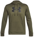 Under Armour Fleece Big Logo Hoodie - oliv - L