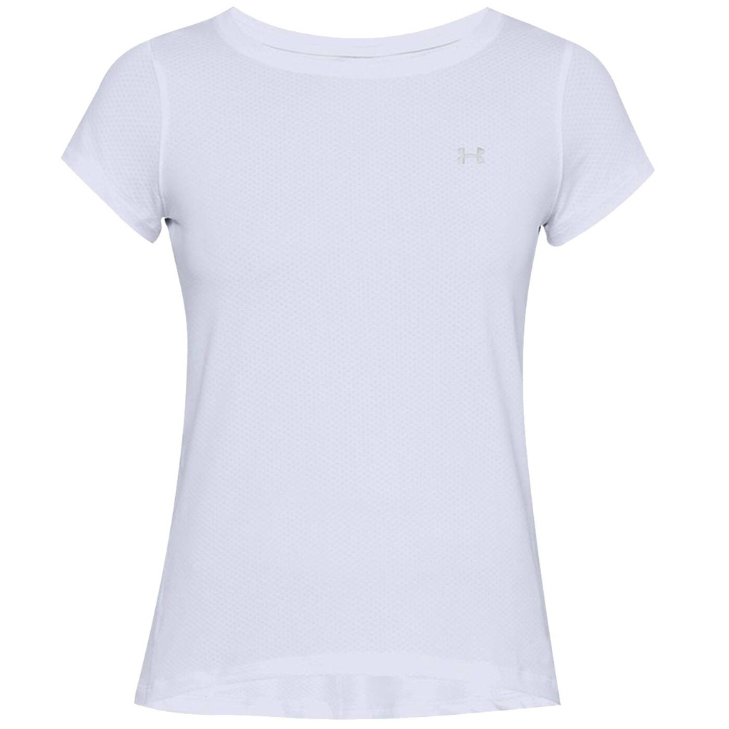 Under Armour HeatGear Armour Kurzarm-Oberteil - weiss - L