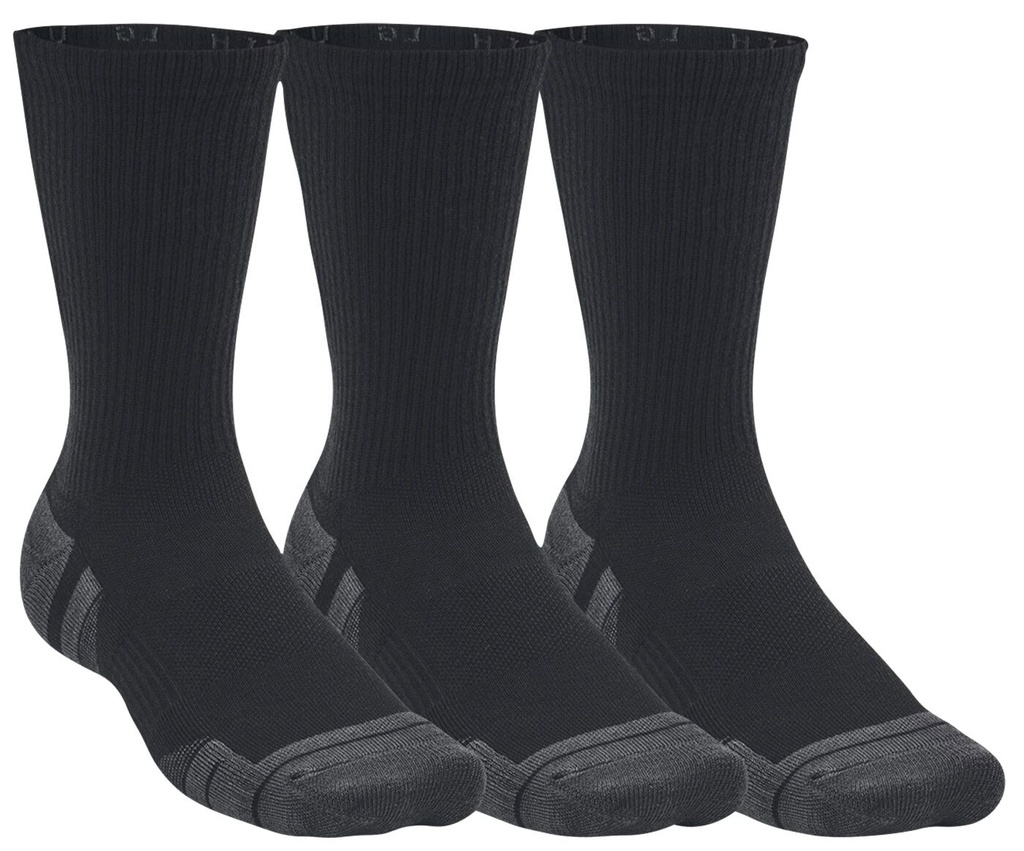 Under Armour Performance Tech-Crew 3er Pack Socken - schwarz - M