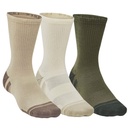 Under Armour Performance Tech-Crew 3er Pack Socken - braun - XL