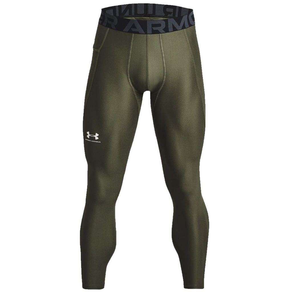 Under Armour HeatGear Armour Leggings für Herren - oliv - XXL