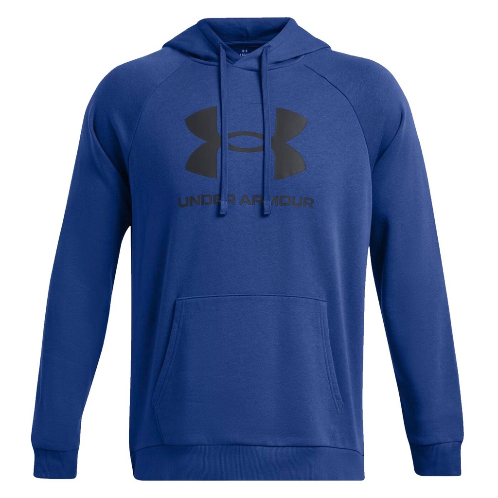 Under Armour Rival Fleece Logo Hoodie - blau - M