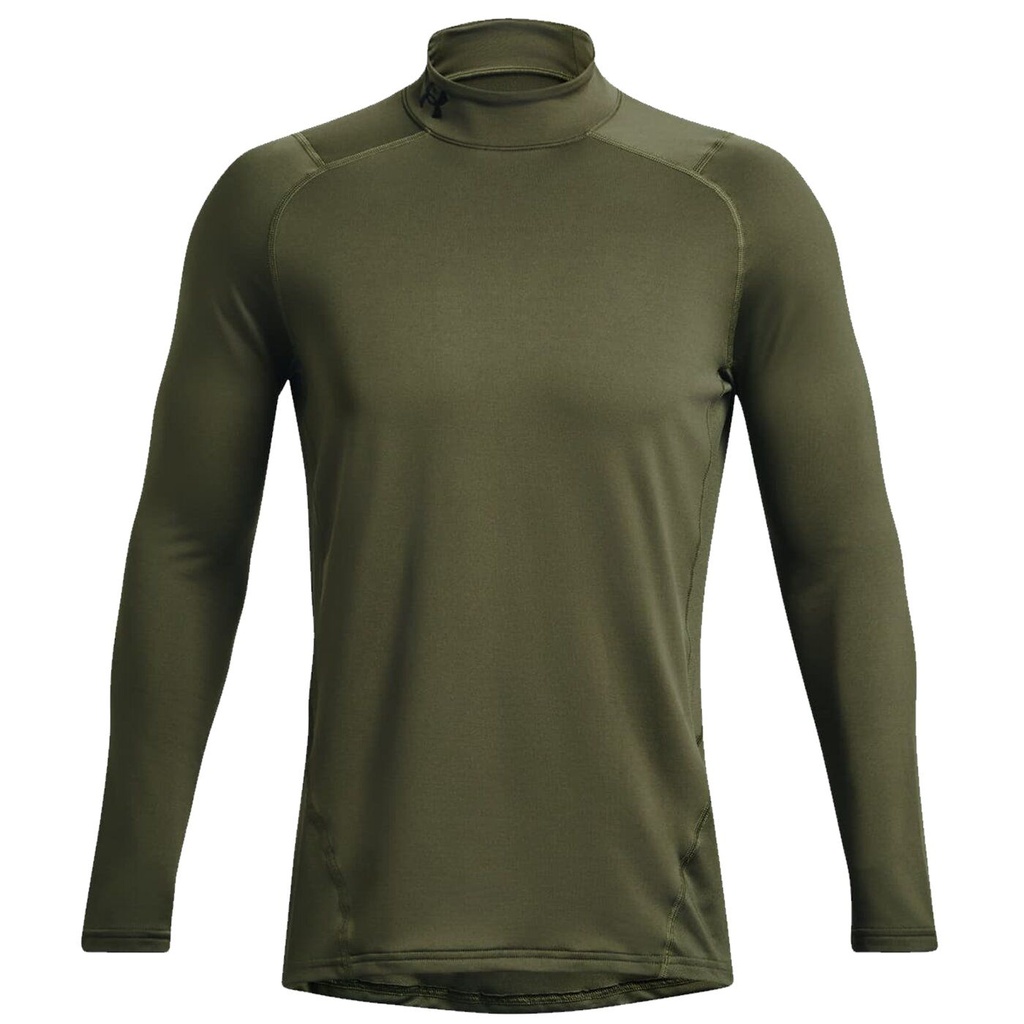 Under Armour ColdGear Fitted Mock - Funktionsshirt - oliv - XL