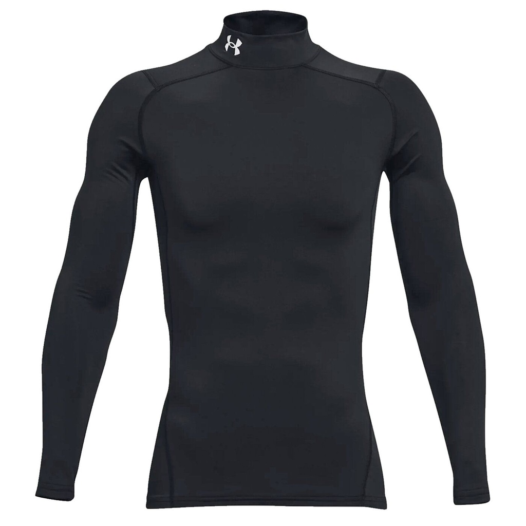Under Armour ColdGear Fitted Mock - Funktionsshirt - schwarz - S