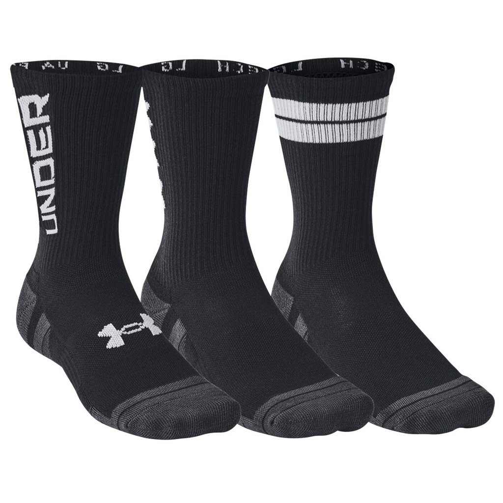 Under Armour Peformance Tech-Crew 3er Pack Socken - XL
