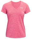 Under Armour Damen Tech Twist V-Neck T-Shirt - pink - S