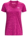 Under Armour Damen Tech Twist V-Neck T-Shirt - violett - XL