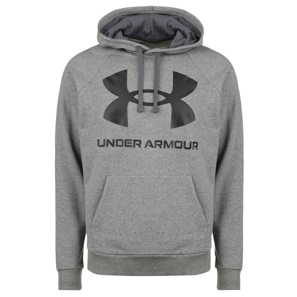 Under Armour Rival Fleece Big Logo Hoodie - aschgrau - XXL