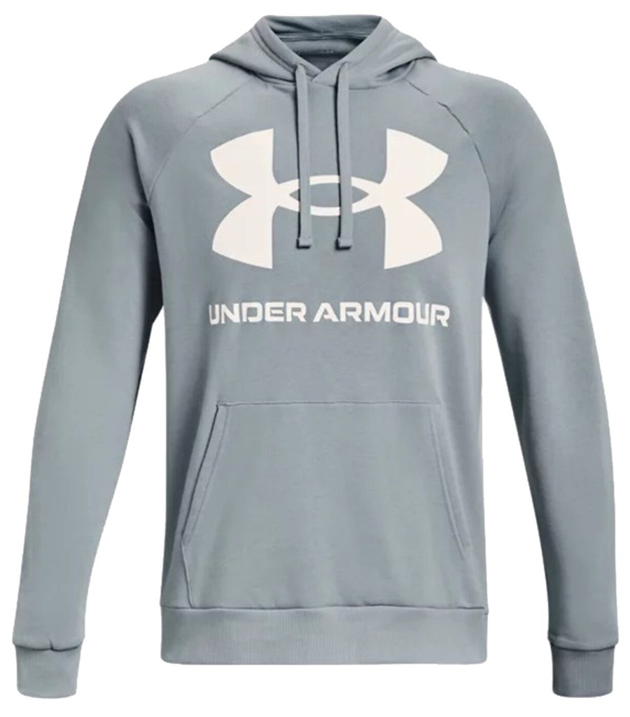 Under Armour Rival Fleece Big Logo Hoodie - hellblau - M