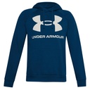 Under Armour Rival Fleece Big Logo Hoodie - navyblau - XXL