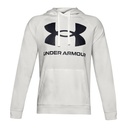 Under Armour Rival Fleece Big Logo Hoodie - hellgrau - XL