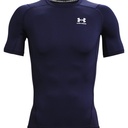 Under Armour HeatGear Kurzarm Oberteil - navyblau - XXL