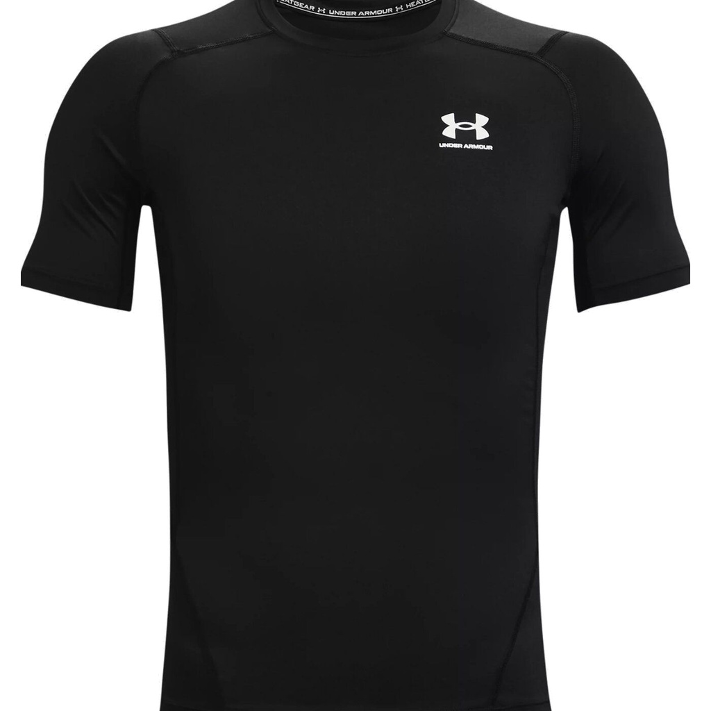 Under Armour HeatGear Kurzarm Oberteil - oliv - XL