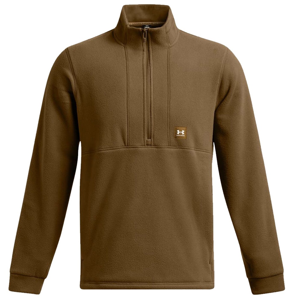 Under Armour Expanse Fleece Pullover mit Reissverschluss - braun - 3XL