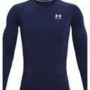 Under Armour HeatGear Langarm Oberteil - navyblau - XXL