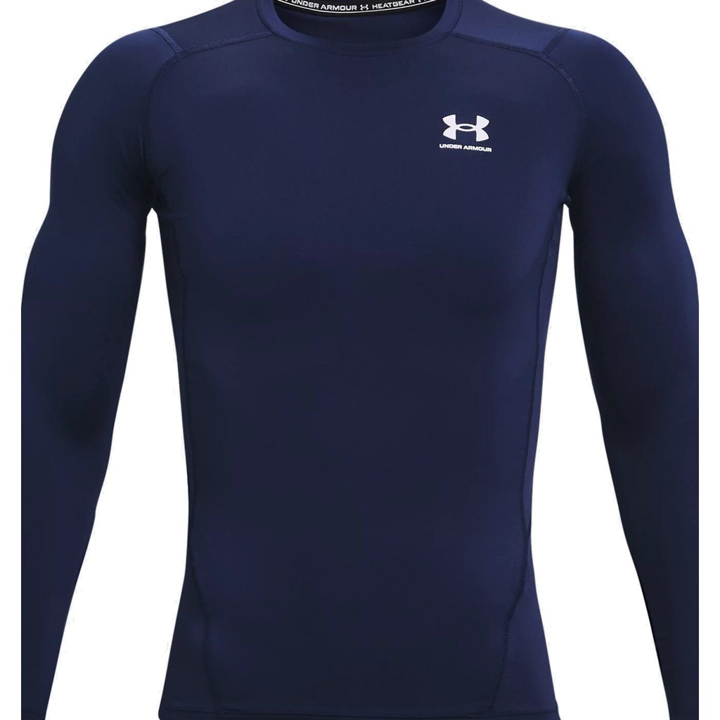 Under Armour HeatGear Langarm Oberteil - navyblau - LG