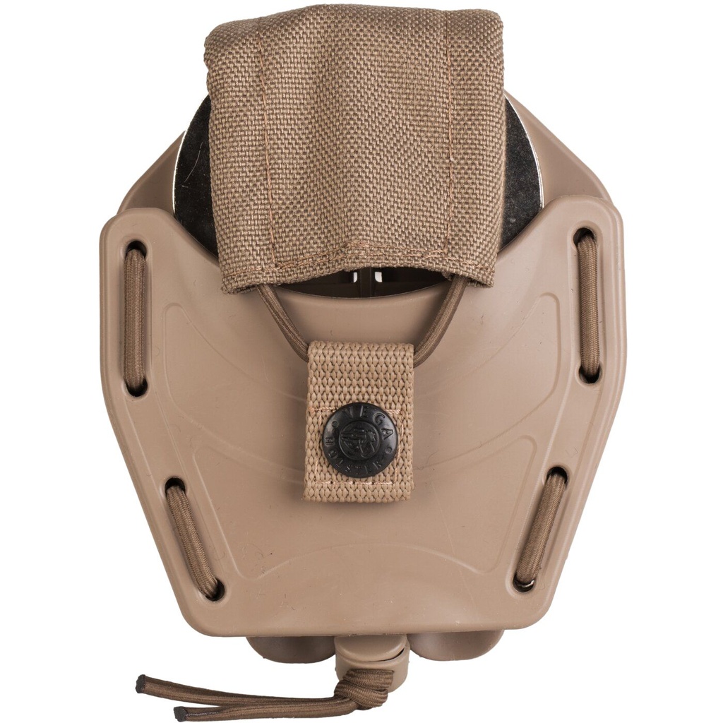 Vega Holster Handschellenhalter mit Verschluss - grün