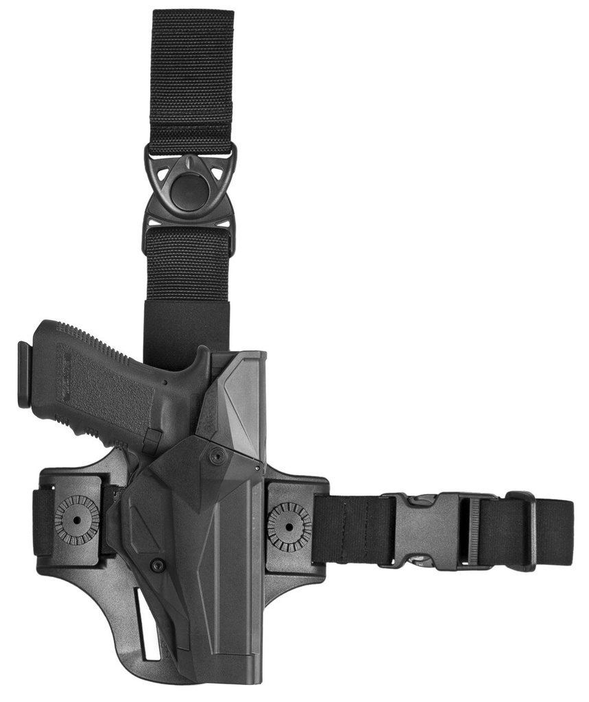 Vega Holster Oberschenkelholster Cama X Open Glock & Sig Sauer - schwarz - Sig Sauer P320 Full, M17