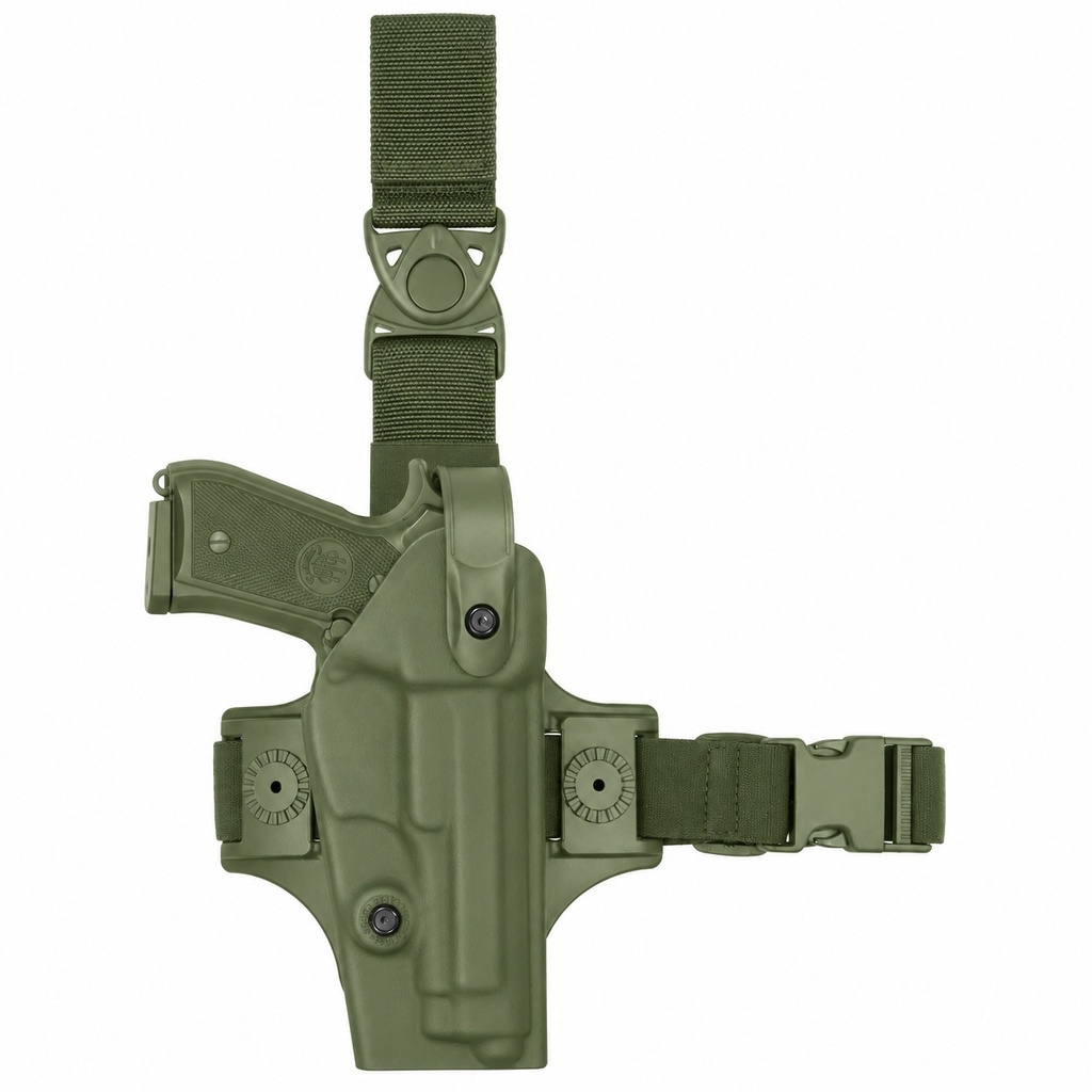 Vega Holster Oberschenkelholster Cavallery - grün - Glock 20/21/36/37