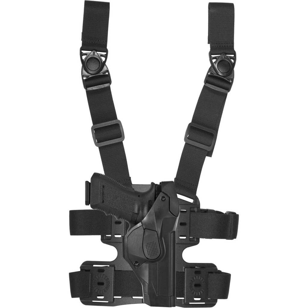 Vega Holster Oberschenkelholster Cama Large Beretta, Glock, H&K - schwarz - H&K P30