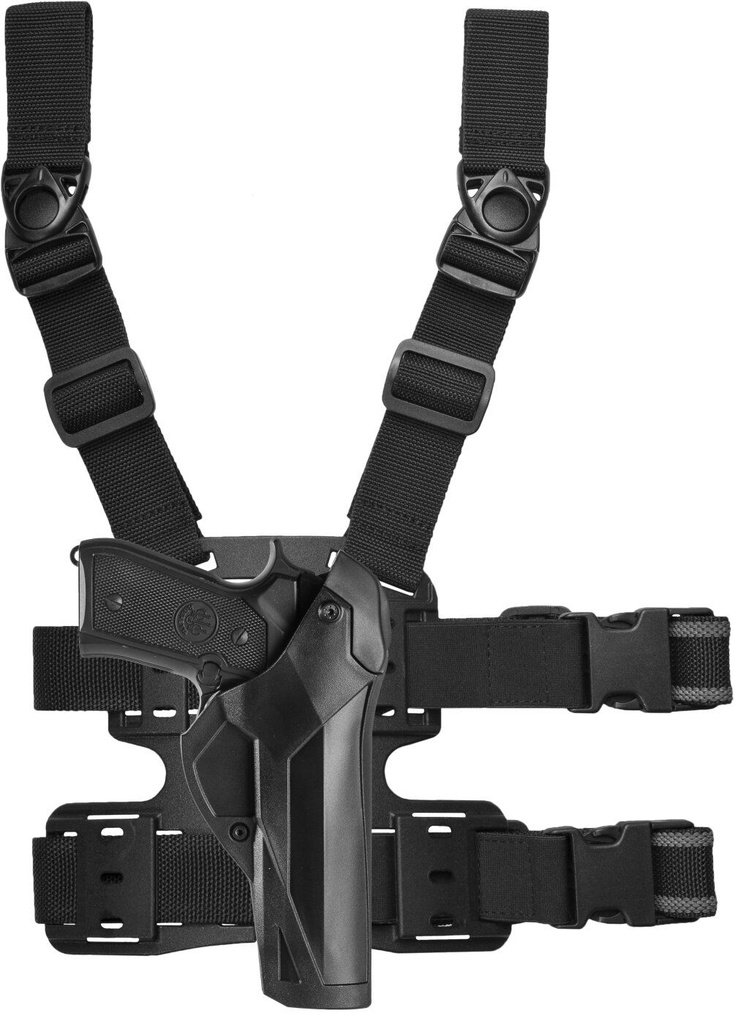 Vega Holster Oberschenkelholster Cama All One Large  Glock & Beretta - schwarz - Glock 19/22