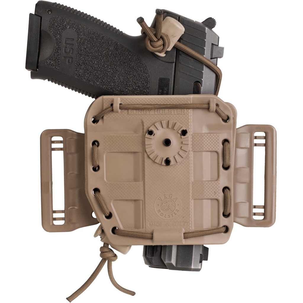 Vega Holster Bungy Pancake Slot - tan