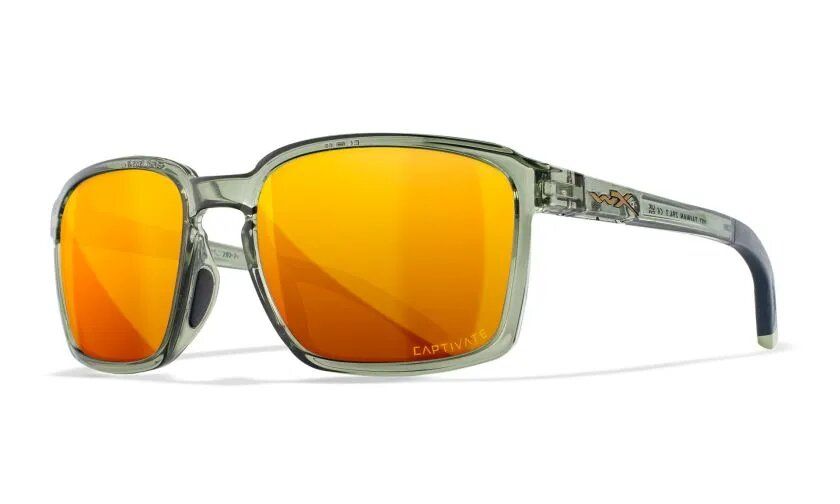 WileyX Sonnenbrille WX Alfa, bronze-transparent grau-grün
